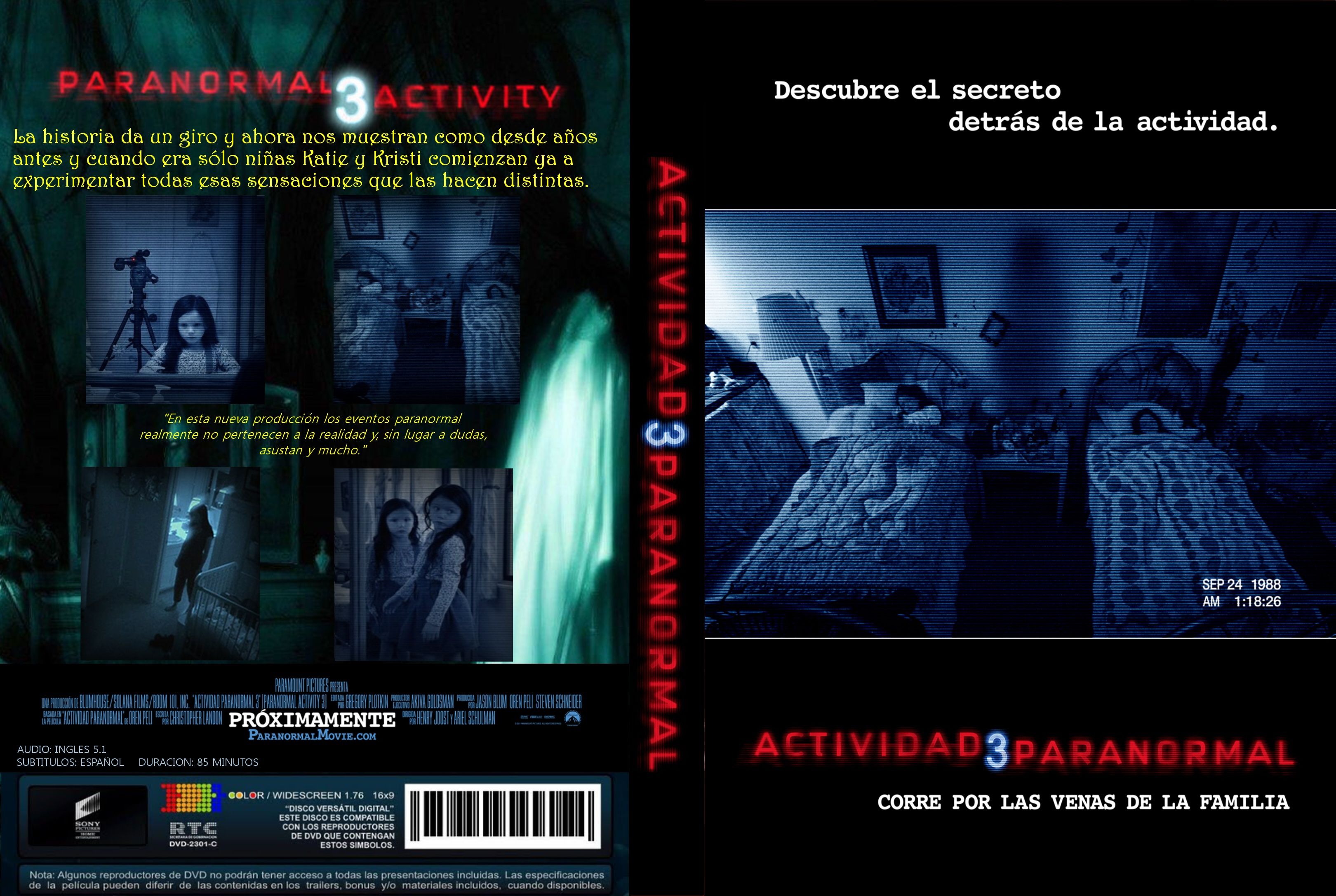 Megacine el cine como a ti te gusta pelicula actividad paranormal 3